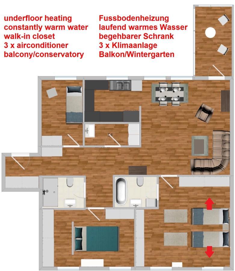 Swiss Central Luxury Apartment 132M2 SJJ Exterior foto